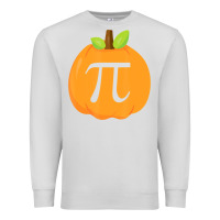 Dove Grey funny halloween and thanksgiving pumpkin pi math  gifts Premium Sweatshirt - maiPhamDesign