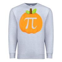 Heather Grey funny halloween and thanksgiving pumpkin pi math  gifts Premium Sweatshirt - maiPhamDesign