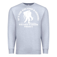 Heather Grey memorial warrior project Premium Sweatshirt - maiPhamDesign