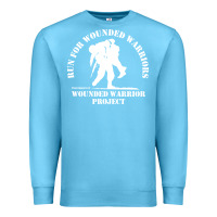 Ocean Blue memorial warrior project Premium Sweatshirt - maiPhamDesign