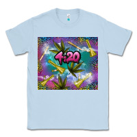 Dusty Blue 4 20 marijuana holiday Classic Tee - TumblerDesignByShophia