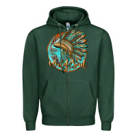 Sports Green wild soul Zipper Hoodie - BarkalooDesign
