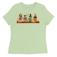 Matcha wizards coffee cups Ladies Tee - TumblerDesignByShophia