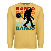 Antique Gold banjo t  shirt banjo   banjo bigfoot t  shirt Premium Sweatshirt - maiPhamDesign