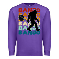 Purple banjo t  shirt banjo   banjo bigfoot t  shirt Premium Sweatshirt - maiPhamDesign