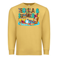 Antique Gold tequila and summmer Premium Sweatshirt - AdoDesignShop