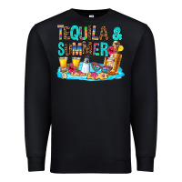 Black tequila and summmer Premium Sweatshirt - AdoDesignShop