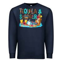 Navy tequila and summmer Premium Sweatshirt - AdoDesignShop