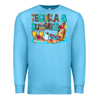 Ocean Blue tequila and summmer Premium Sweatshirt - AdoDesignShop