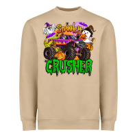 Mushroom spooky crusher monster truck Heavyweight Sweatshirt - BarkalooDesign