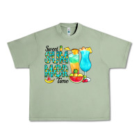 Oil Green sweet summer time pineapple Urban Heavy Tee - CowCowDesign