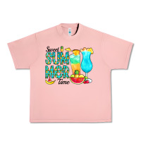 Salmon sweet summer time pineapple Urban Heavy Tee - CowCowDesign