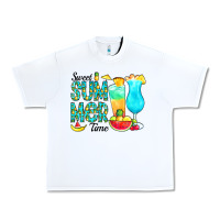 White sweet summer time pineapple Urban Heavy Tee - CowCowDesign