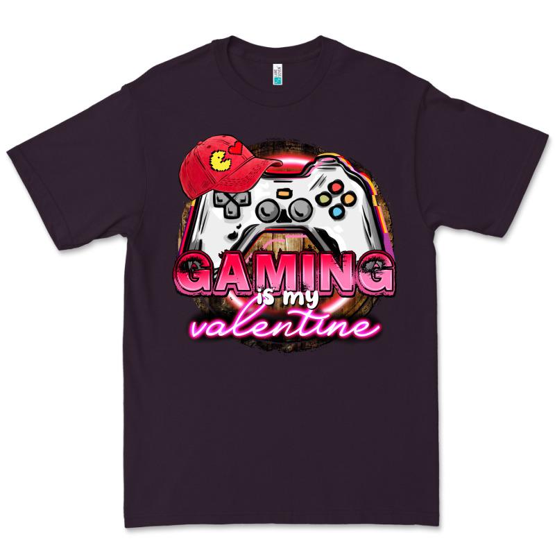 Gaming Is My Valentine Premium Tee by HowdyJamesFarm | Teevron