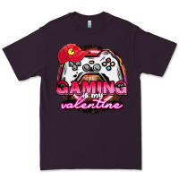 Plum Gaming is my valentine Premium Tee - HowdyJamesFarm