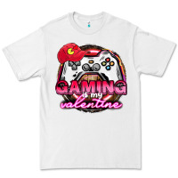 White Gaming is my valentine Premium Tee - HowdyJamesFarm