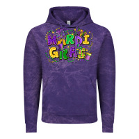 Cloud Purple mardi gras Vintage Hoodie - FaDigitalArtStudio