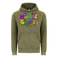 Vintage Olive mardi gras Vintage Hoodie - FaDigitalArtStudio