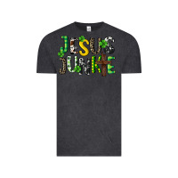 Vintage Black Jesus junkie St. Patrick's Vintage Tee - CowGirlArtShop