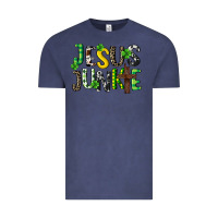 Vintage Denim Jesus junkie St. Patrick's Vintage Tee - CowGirlArtShop