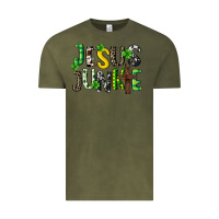 Vintage Olive Jesus junkie St. Patrick's Vintage Tee - CowGirlArtShop
