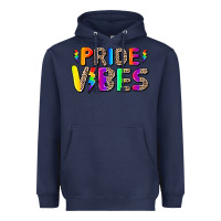 Navy prıde vıbes Heavyweight Hoodie - AdoDesignShop