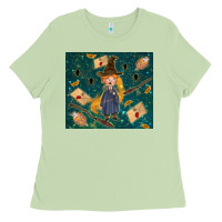 Matcha wizard boy with mouse Ladies Tee - TumblerDesignByShophia