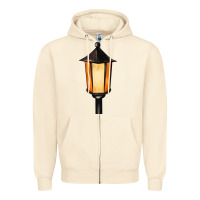 Sandshell street lamp Zipper Hoodie - BarkalooDesign