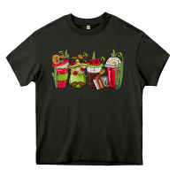 Asphalt Mexico Coffee Cups Heavy Core Tee - texasbilliewilder