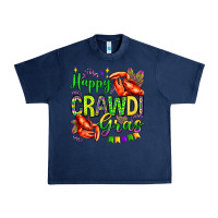 Navy happy crawdi gras olivia Urban Heavy Tee - OliviaCreatesArt