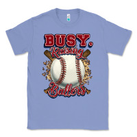 Colony Blue Busy raising ballers Classic Tee - HowdyJamesFarm