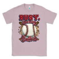 Lilac Busy raising ballers Classic Tee - HowdyJamesFarm