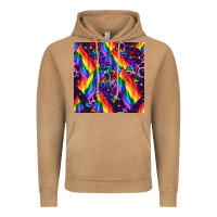 Vintage Camel lgbt flag seamless pattern Vintage Hoodie - FaDigitalArtStudio