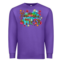 Purple tanned and tipsy Premium Sweatshirt - AdoDesignShop