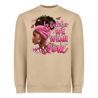 Mushroom in october we wear pink Heavyweight Sweatshirt - BarkalooDesign