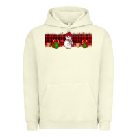Pigment Pistachio Christmas snowman Urban Hoodie - JahusDesignShop