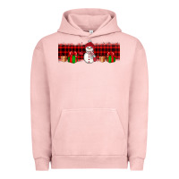 Pigment Salmon Christmas snowman Urban Hoodie - JahusDesignShop