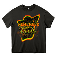 Asphalt remember your roots Heavy Core Tee - NancyCooperArtShop