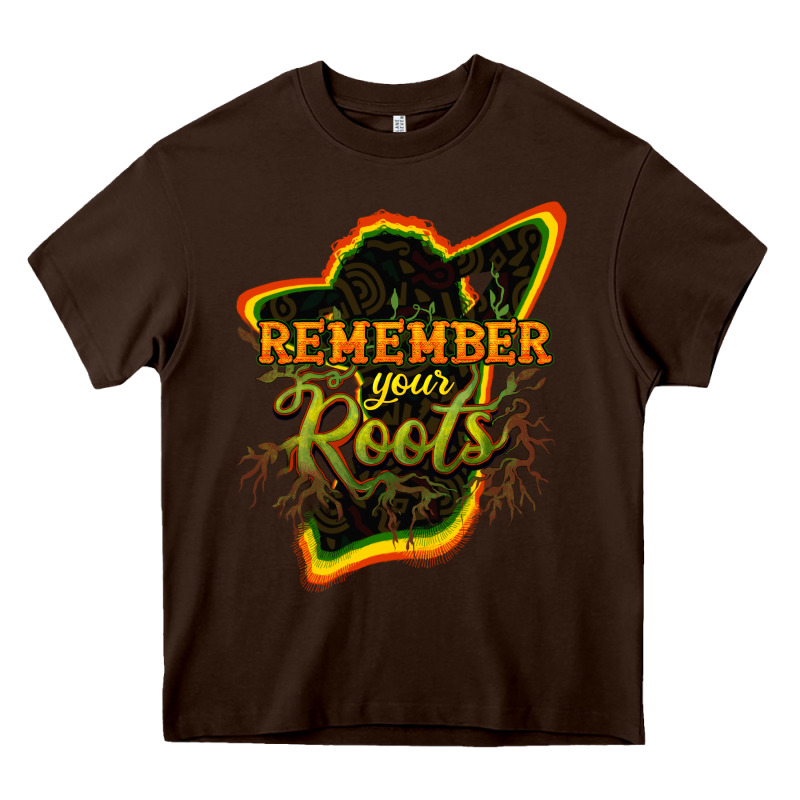 Remember Your Roots Heavy Core Tee by NancyCooperArtShop | Teevron