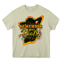Mossy remember your roots Heavy Core Tee - NancyCooperArtShop