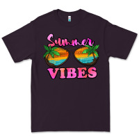 Plum Summer Vibes Premium Tee - Jasminsmagicworld