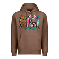 Chestnut gigi bunny Premium Hoodie - CowhideDigitalArt