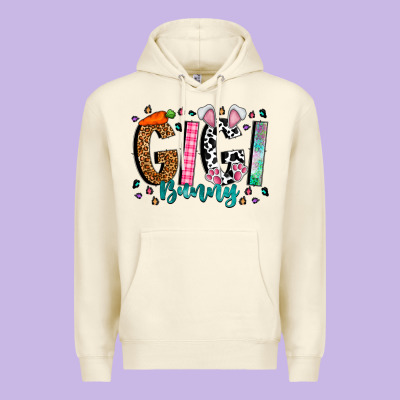Gigi Bunny Premium Hoodie Designed By Cowhidedigitalart