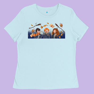 Wizard Kids Ladies Tee Designed By Tumblerdesignbyshophia