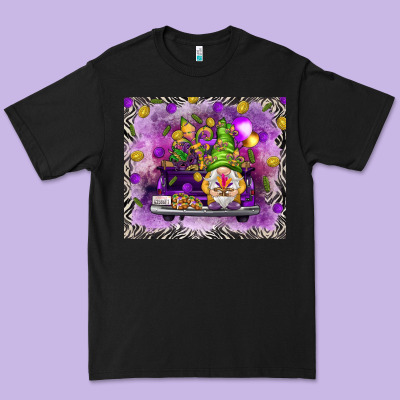 Gnome On The Truck Tumbler Hjf Premium Tee Designed By Howdyjamesfarm