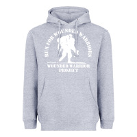 Heather Grey memorial warrior project Heavyweight Hoodie - maiPhamDesign