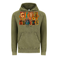 Vintage Olive Give Thanks Thanksgiving Vintage Hoodie - FaDigitalArtStudio