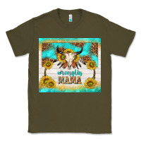 Army Green wranglin mama Classic Tee - TumblerDesignByShophia