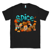 Black thanksgiving spice mom pilgrim cow Classic Tee - Jasminsmagicworld