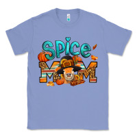 Colony Blue thanksgiving spice mom pilgrim cow Classic Tee - Jasminsmagicworld